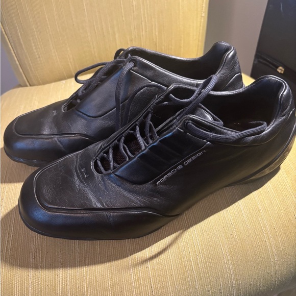 Porsche Design Men's Black Sneakers vintage